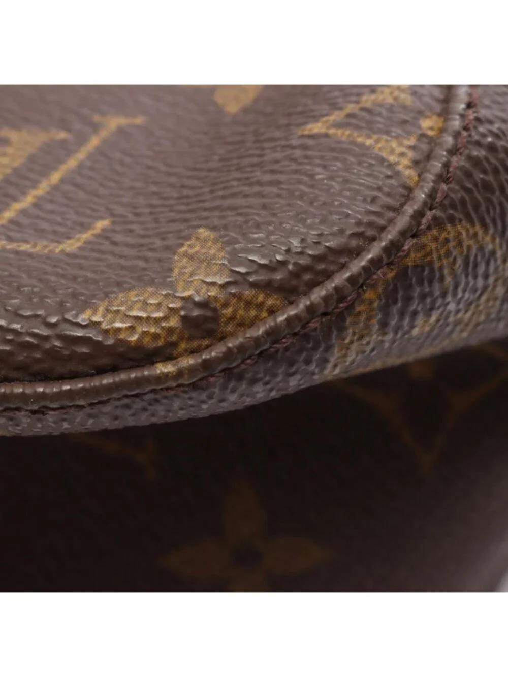 Louis Vuitton Shoulder Bag Looping MM Monogram Canvas Leather